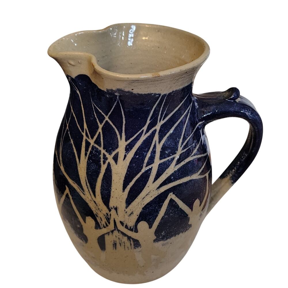 #0107 - **RARE** SWEETWATER POTTERY SIGNED PITCHER - SUSAN MINYARD